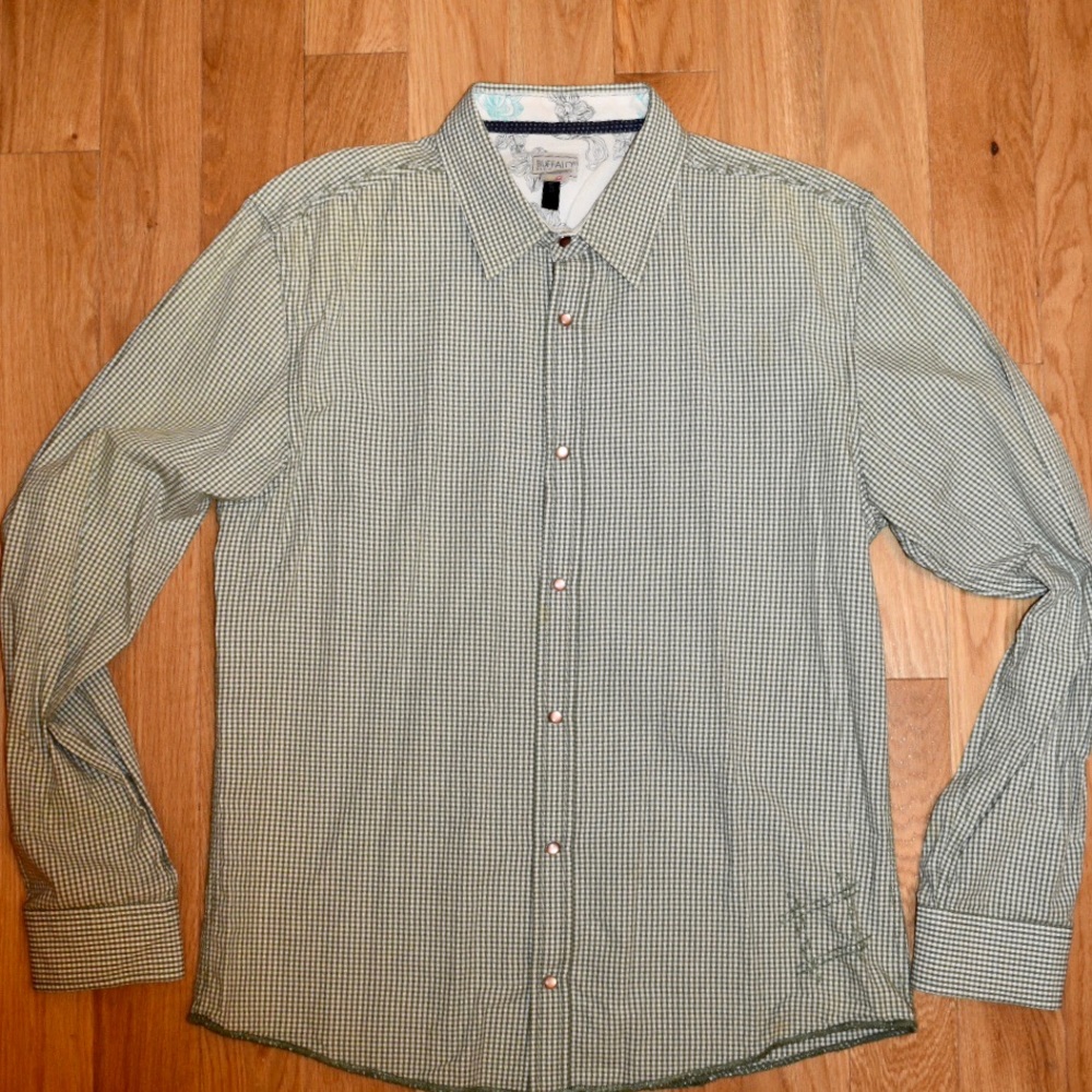 Men’s Designer Button Down Shirt By David Britton